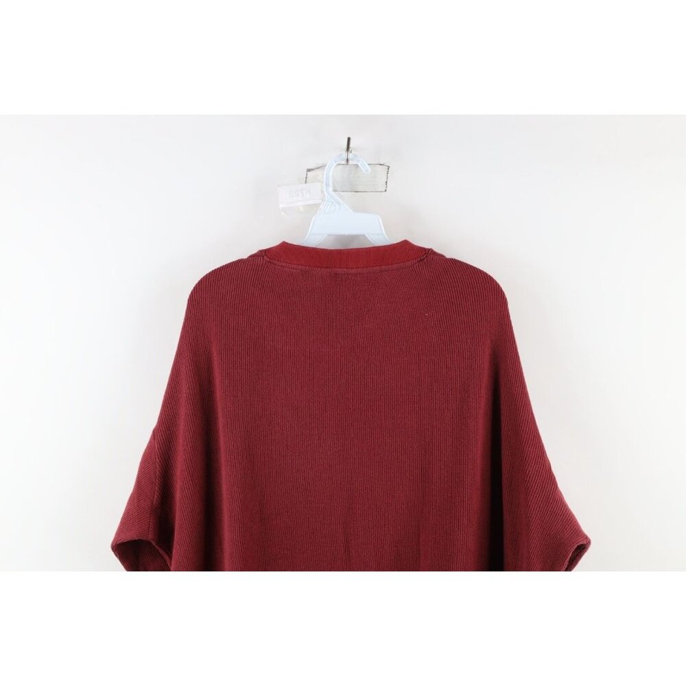 Vtg 90s Woolrich Mens 4XL Faded Striped Thermal Ribbed Knit Long Sleeve T-Shirt - Picture 9 of 10